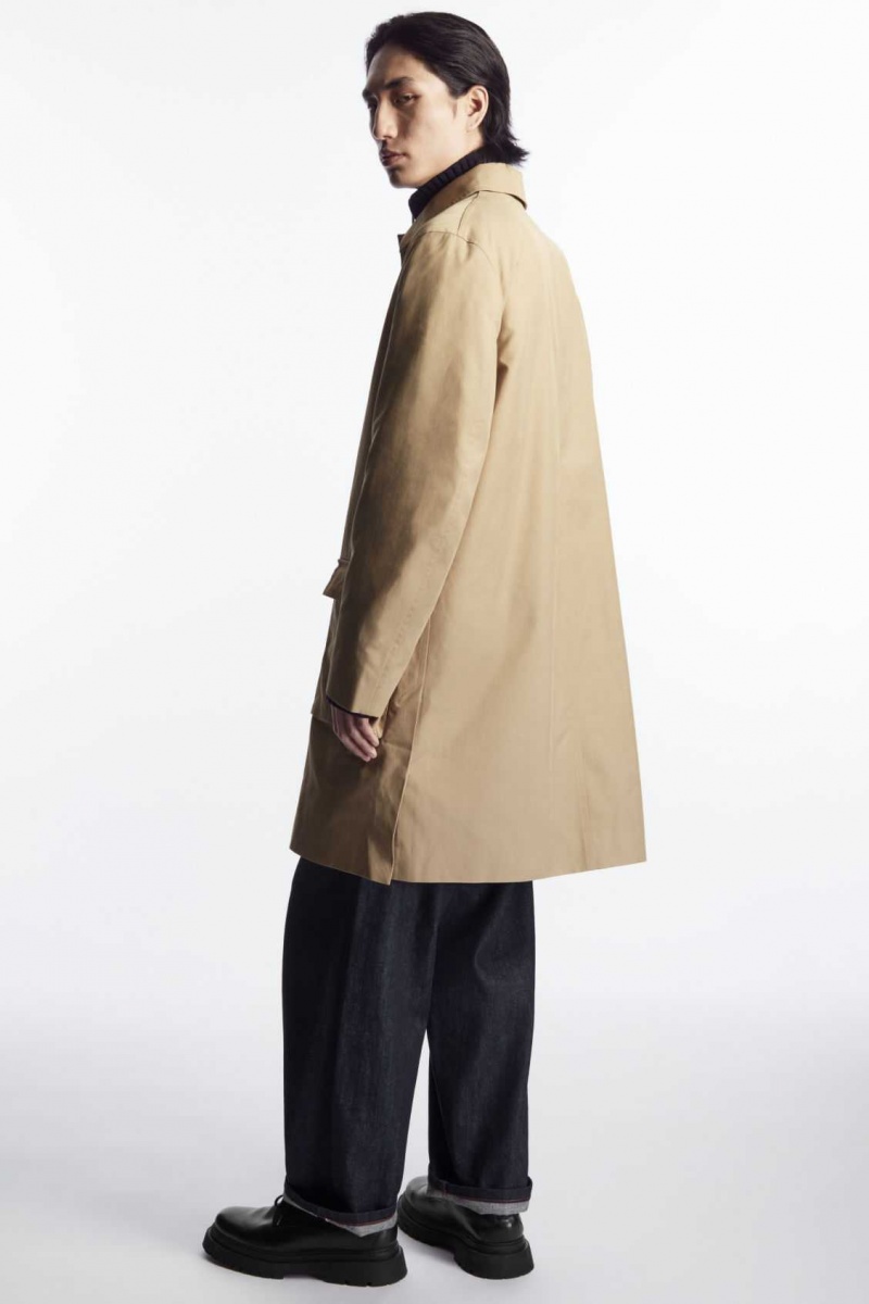 BEIGE COS UTILITY CAR COAT | UXK-950142