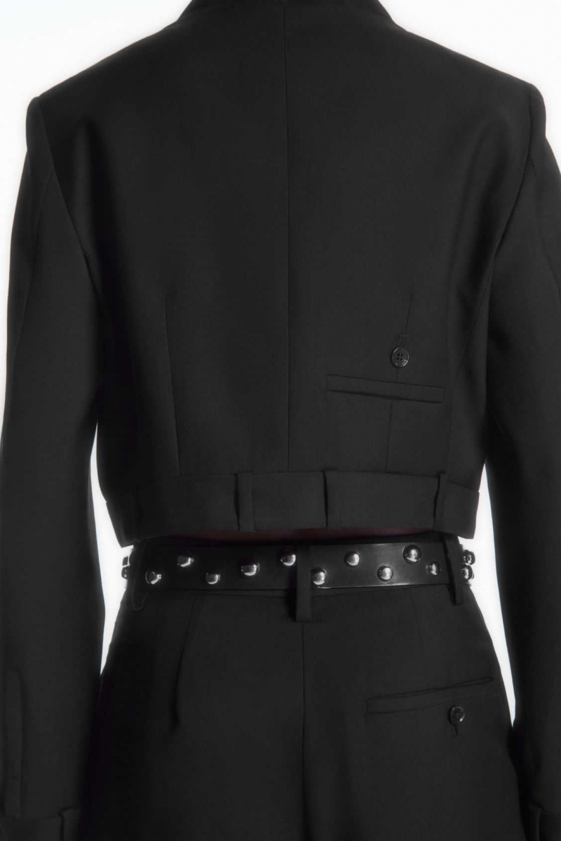 BLACK COS DECONSTRUCTED TAILORED JACKET | YCT-795138