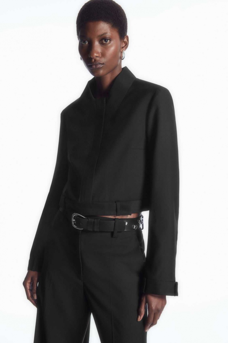 BLACK COS DECONSTRUCTED TAILORED JACKET | YCT-795138