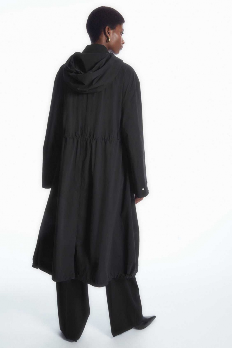 BLACK COS OVERSIZED LAYERED PARKA | FHG-701325