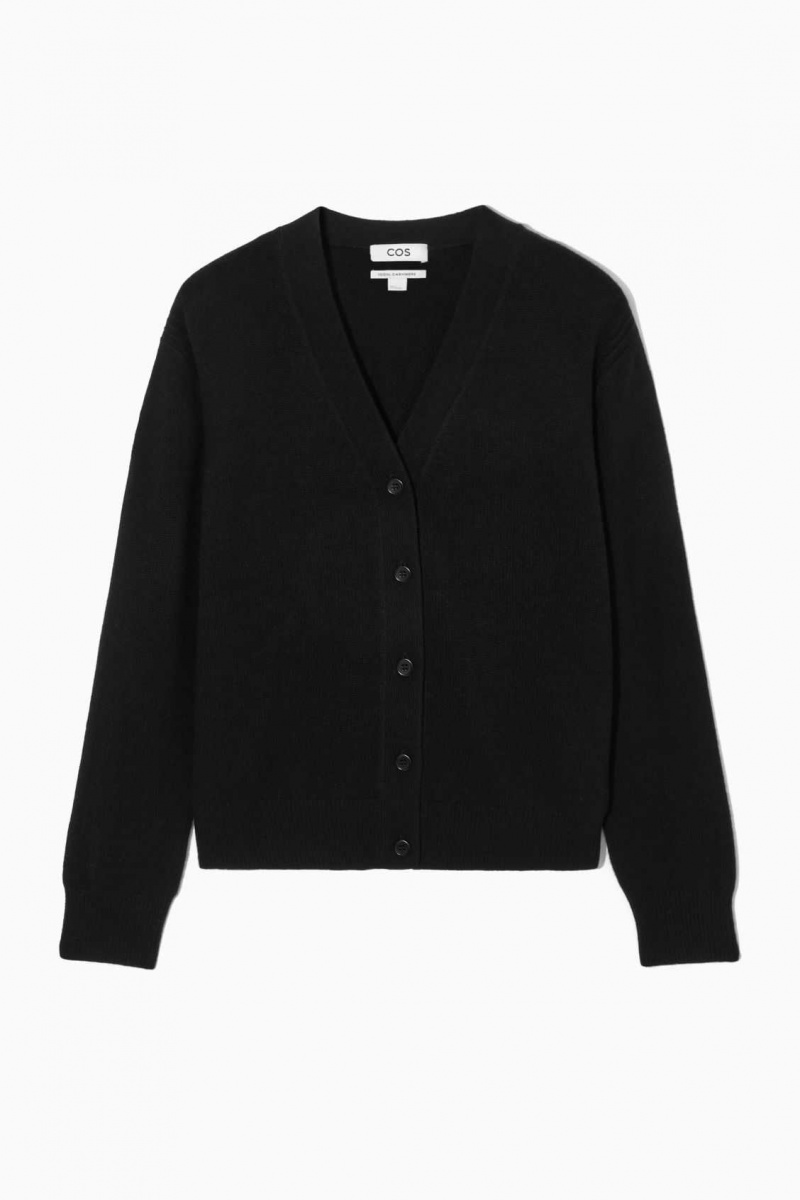 BLACK COS PURE CASHMERE CARDIGAN | WYQ-567130