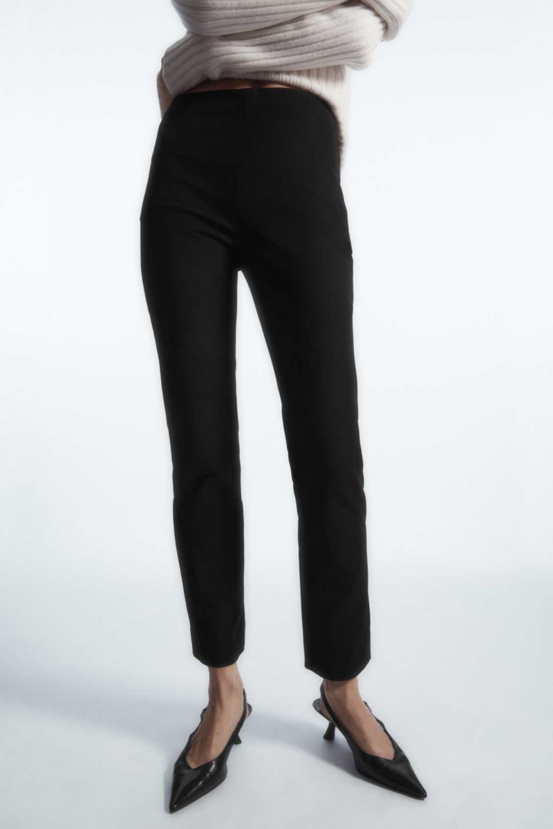 BLACK COS SLIM-FIT TAILORED PANTS | VNZ-857014