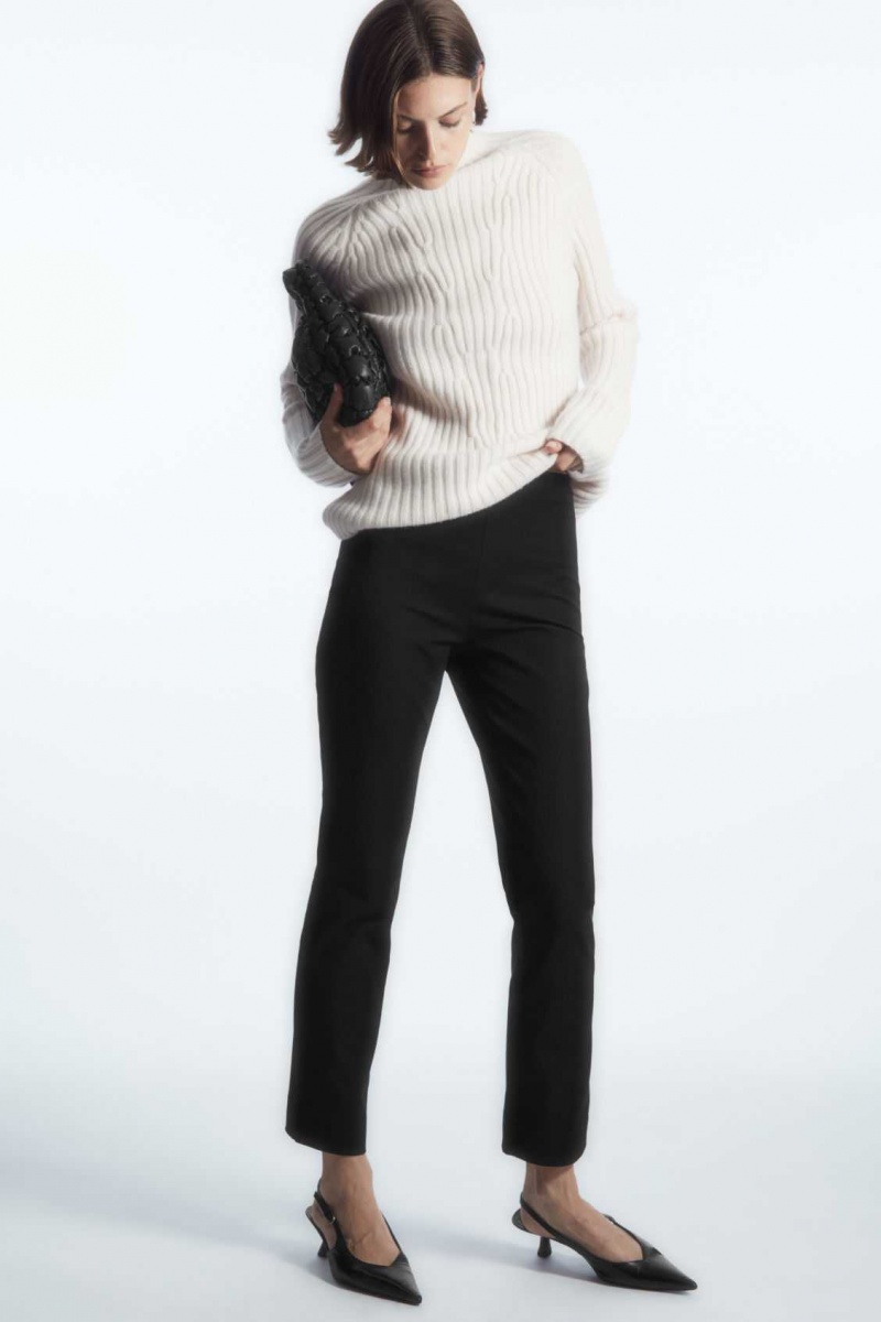 BLACK COS SLIM-FIT TAILORED PANTS | VNZ-857014