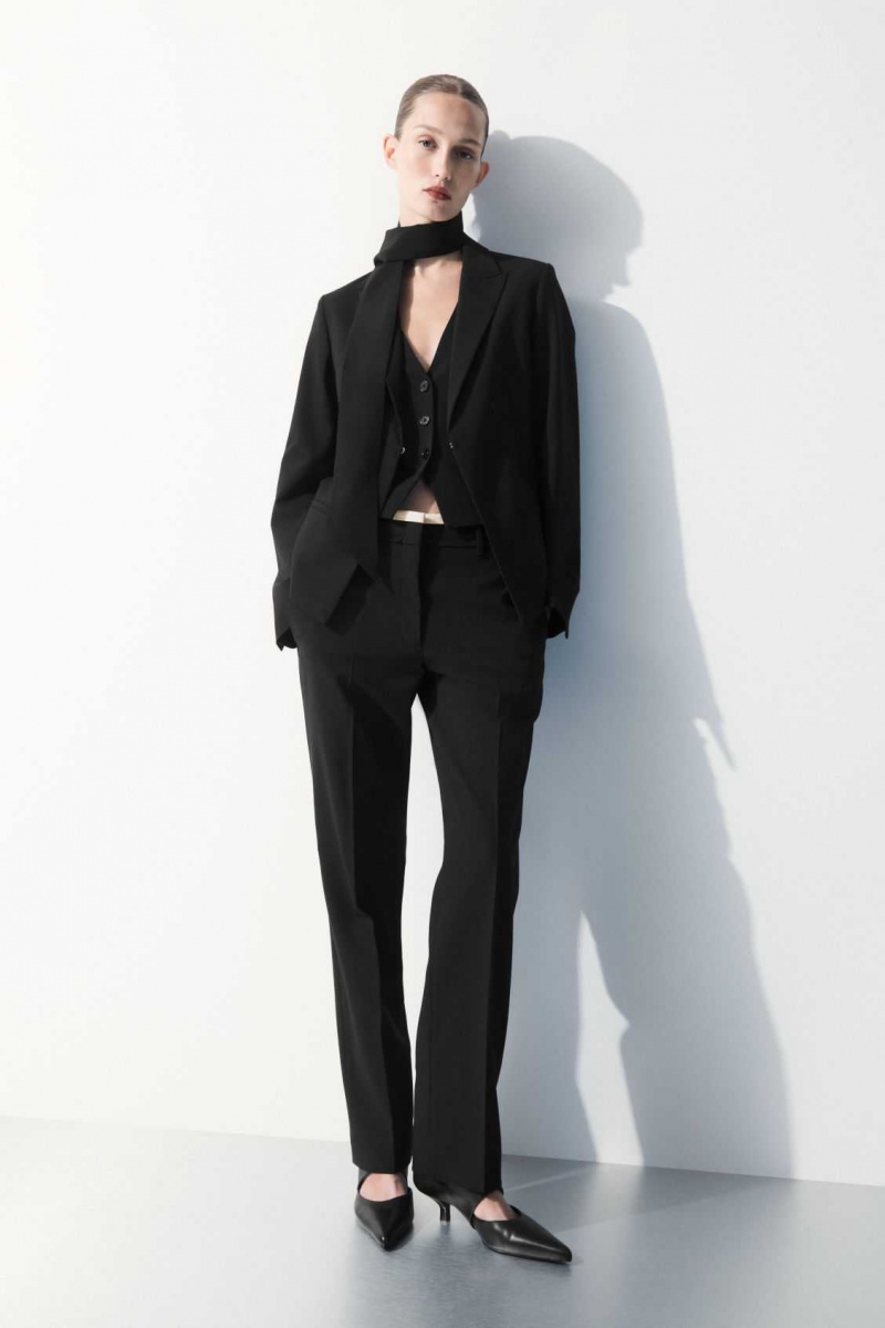 BLACK COS THE DECONSTRUCTED BLAZER | CDS-912685