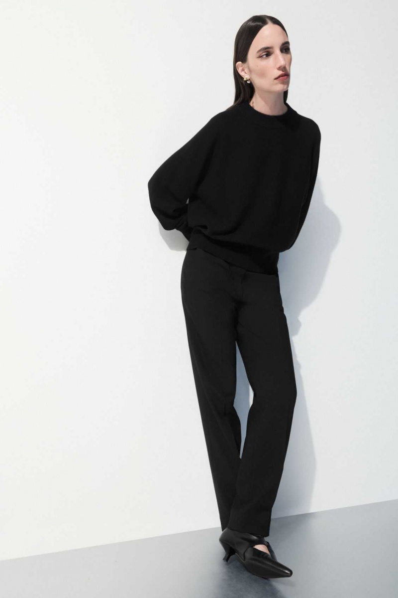 BLACK COS THE ESSENTIAL CASHMERE SWEATER | MSL-527034