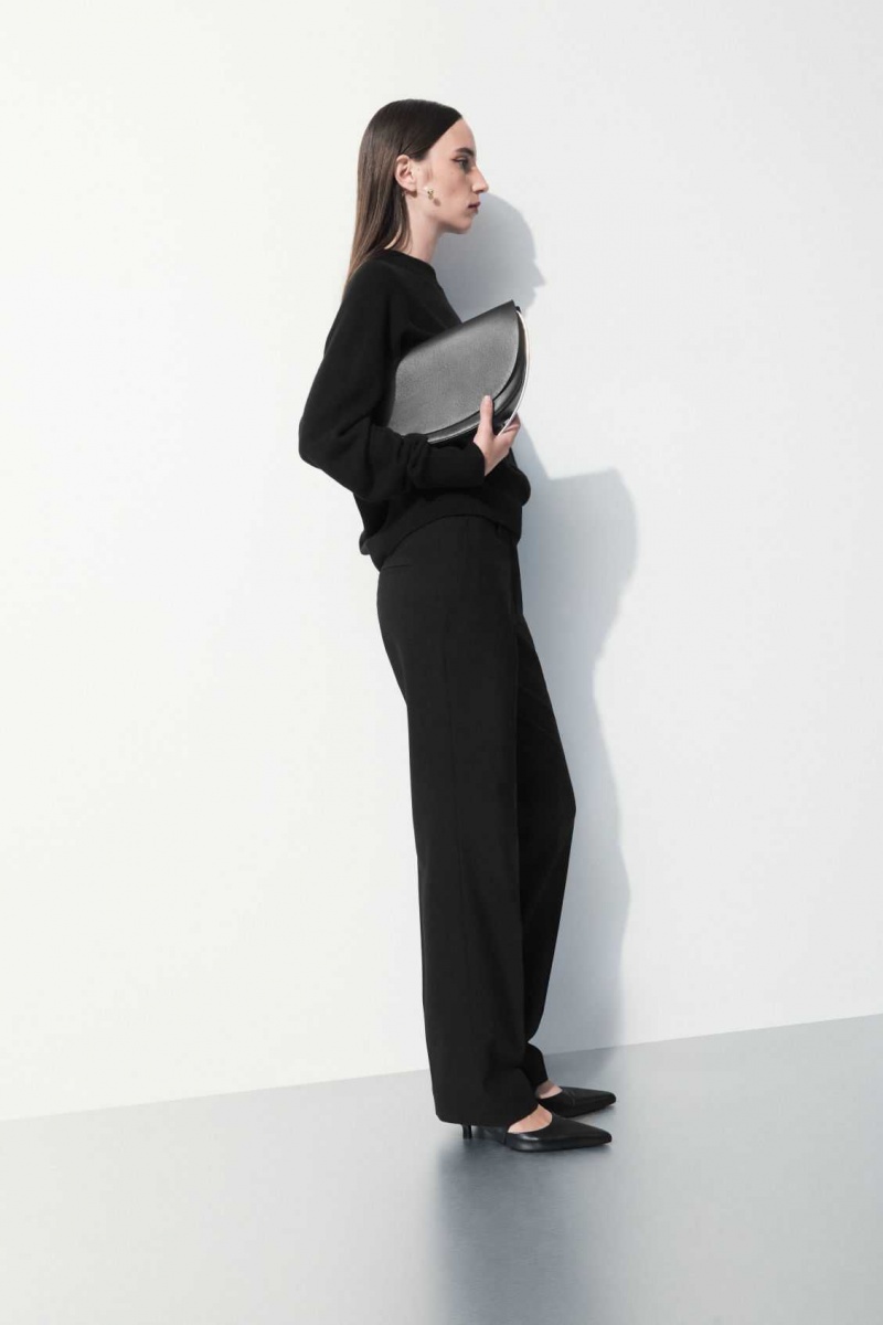 BLACK COS THE ESSENTIAL CASHMERE SWEATER | MSL-527034