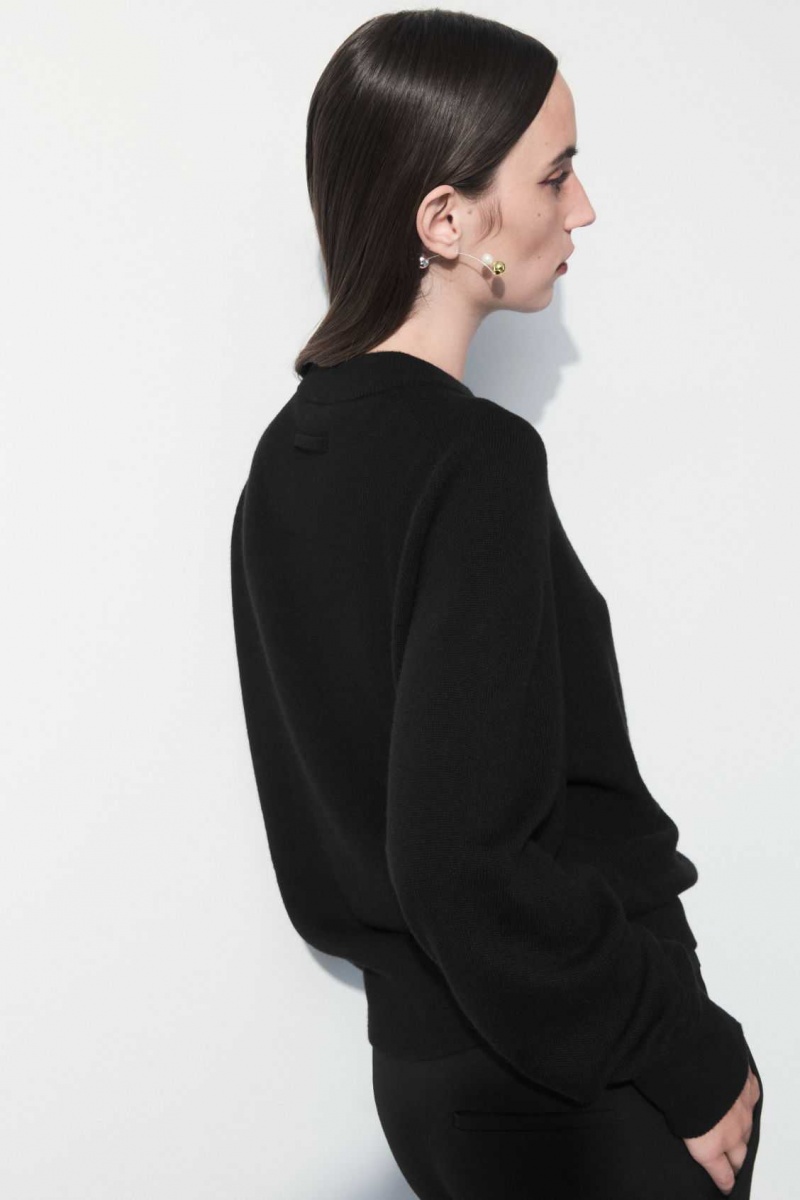 BLACK COS THE ESSENTIAL CASHMERE SWEATER | MSL-527034