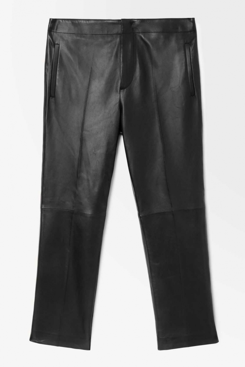 BLACK COS THE TAILORED LEATHER PANTS | ZBG-982064