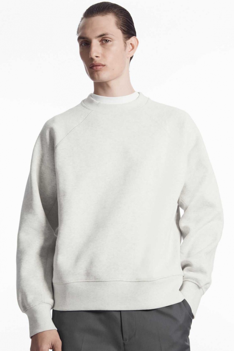 GRAY COS PANELED SWEATSHIRT | JWP-365720