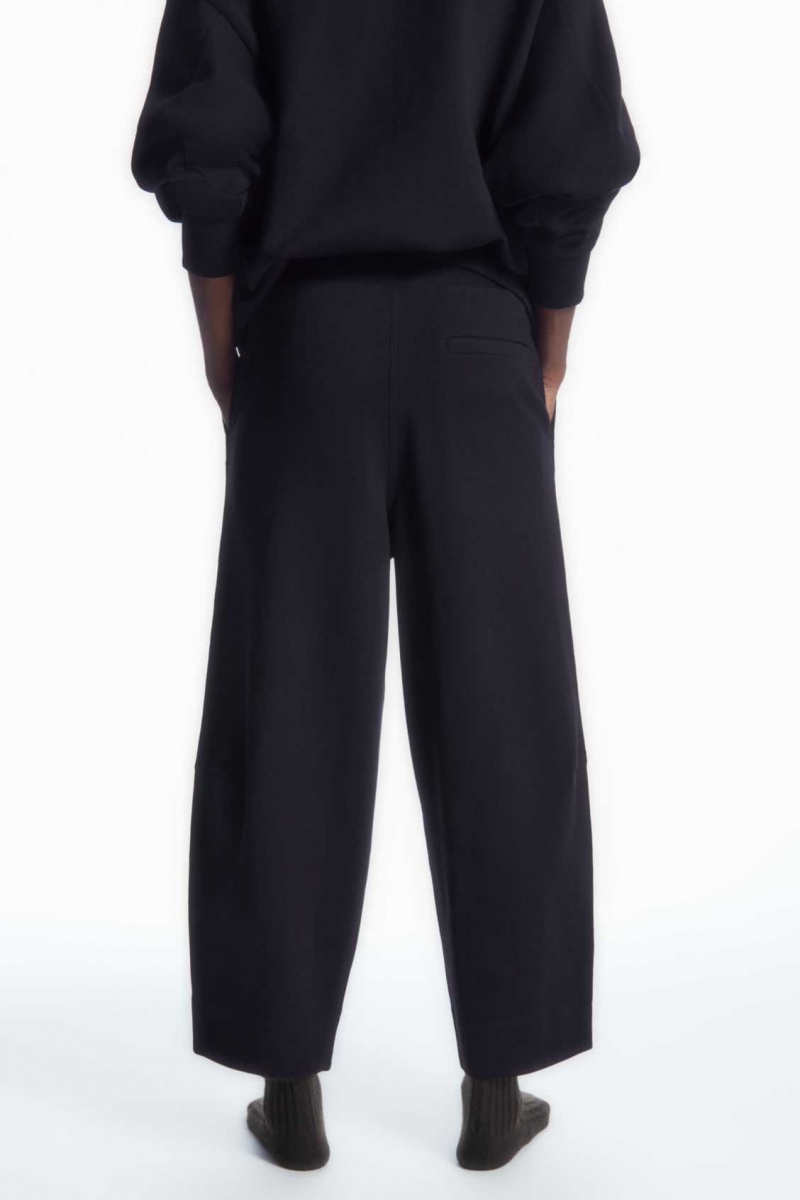 NAVY COS BARREL-LEG JERSEY JOGGERS | YVM-621830