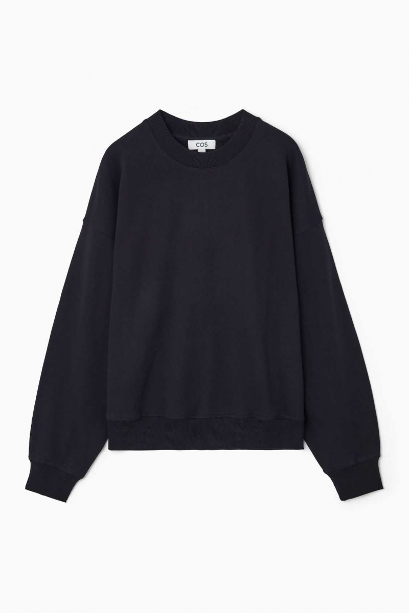 NAVY COS OVERSIZED JERSEY SWEATSHIRT | DJY-724390