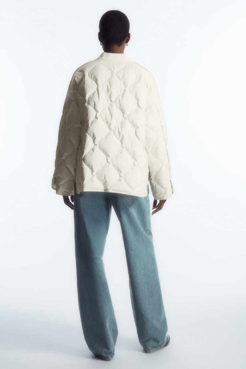 OFF-WHITE COS OVERSIZED QUILTED LINER JACKET | ATM-679801