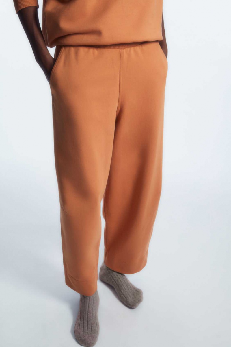 ORANGE COS BARREL-LEG JERSEY JOGGERS | ZOI-952704