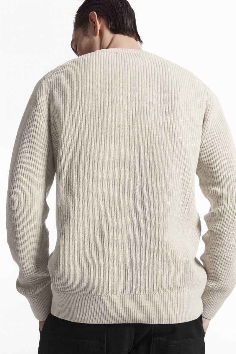 STONE COS STONE-WASHED KNITTED JUMPER | EOK-103645