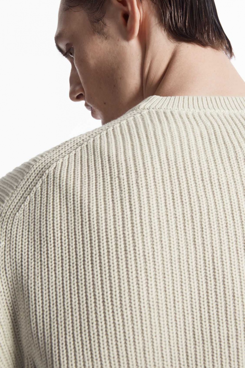 STONE COS STONE-WASHED KNITTED JUMPER | EOK-103645