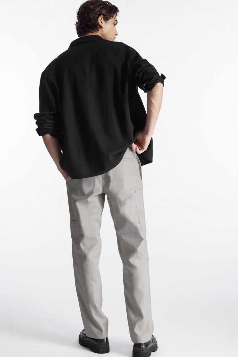 STONE COS STRAIGHT-LEG UTILITY PANTS | DZF-714532