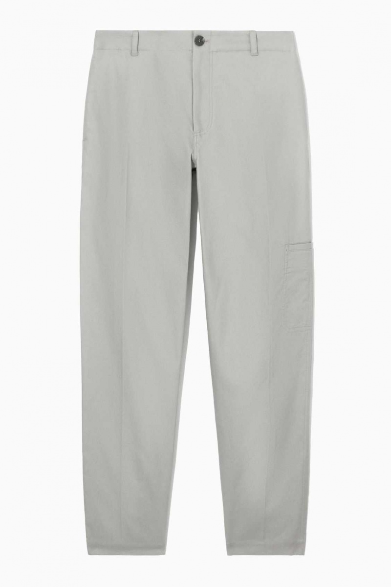 STONE COS STRAIGHT-LEG UTILITY PANTS | DZF-714532