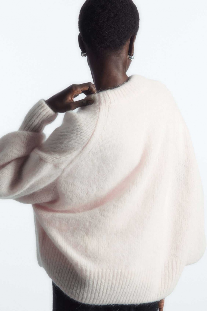 WHITE COS ALPACA-BLEND CREW-NECK SWEATER | JPY-189405