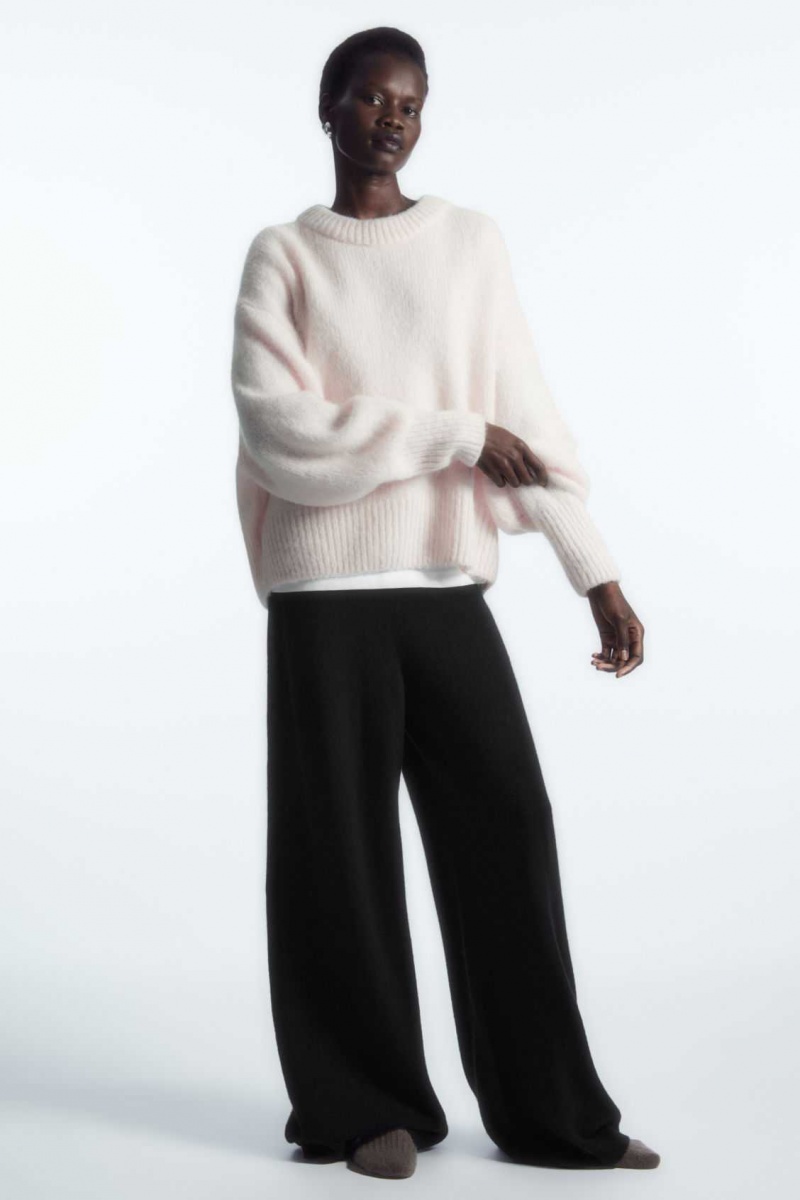 WHITE COS ALPACA-BLEND CREW-NECK SWEATER | JPY-189405