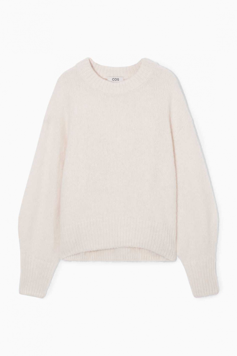 WHITE COS ALPACA-BLEND CREW-NECK SWEATER | JPY-189405