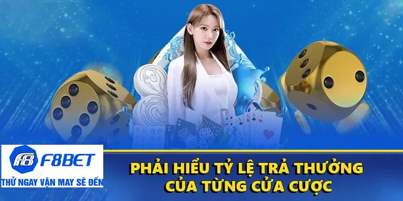 tỷ lệ trả thưởng tài xỉu